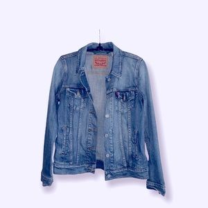 LEVI Ex-Boyfriend Trucker Denim Jacket Sz XS,S